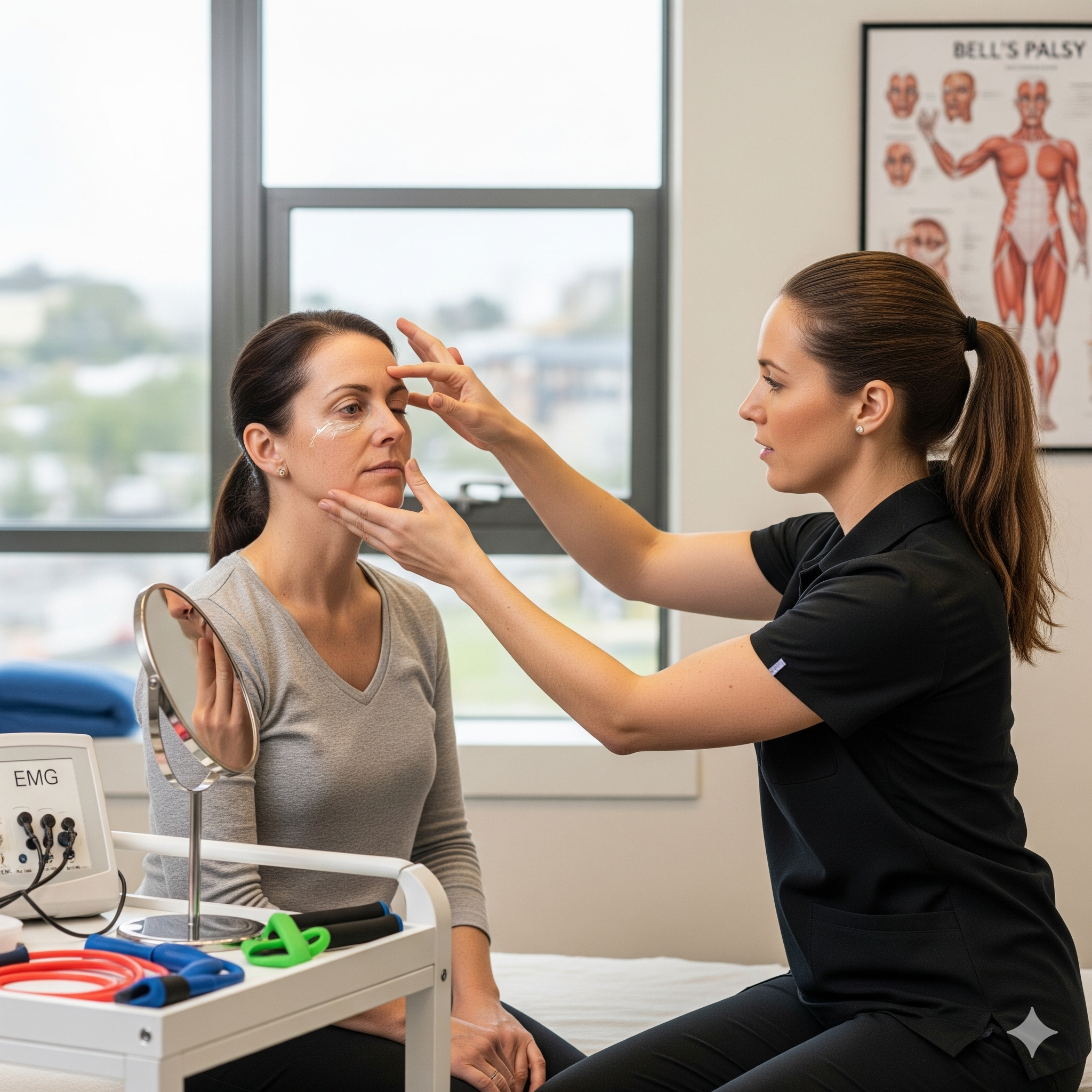 Bell's palsy physiotherapy in Noida