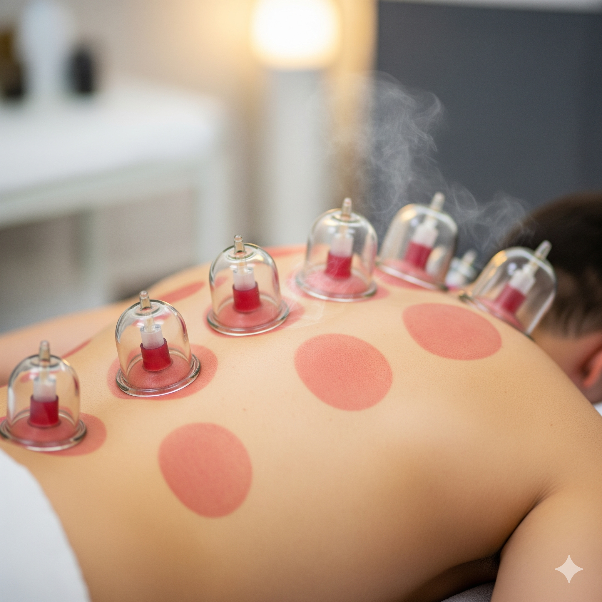 Cupping therapy for back pain in Noida