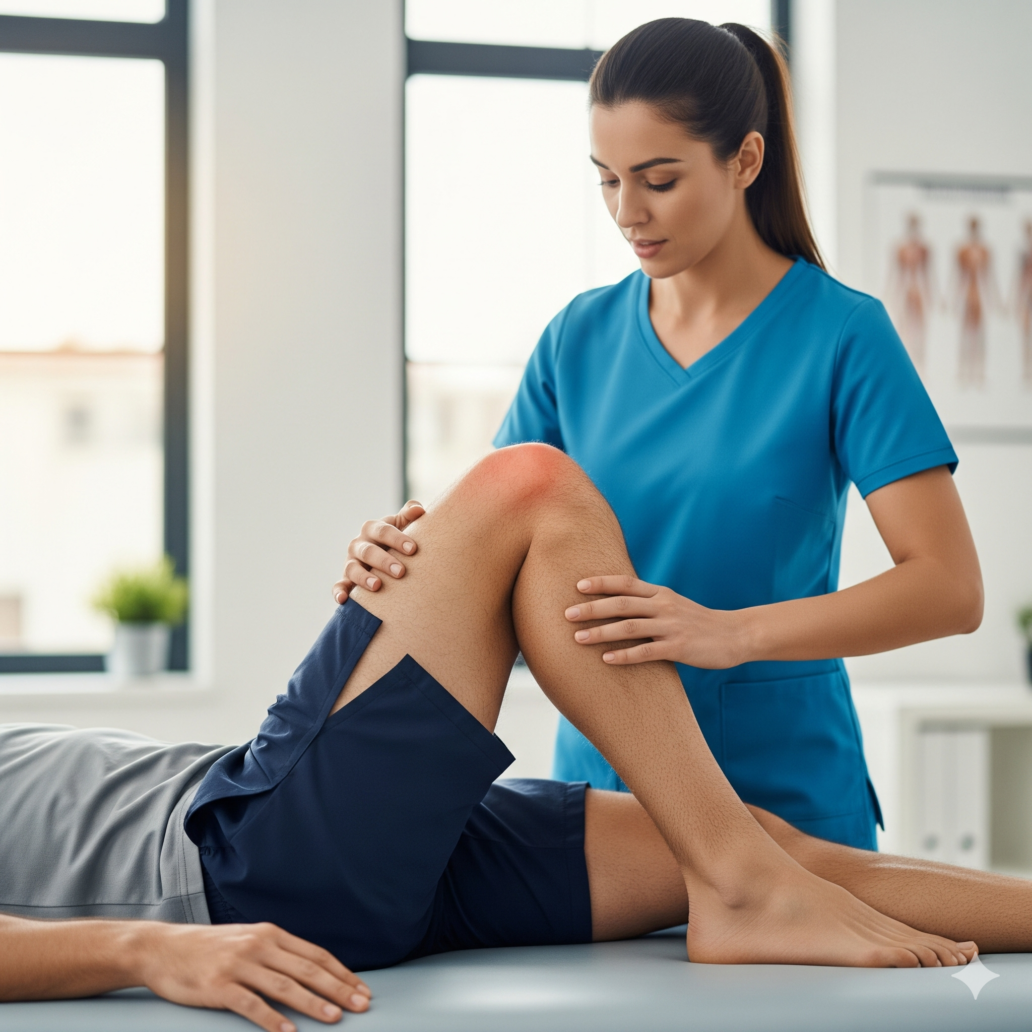 Knee pain physiotherapy and osteoarthritis treatment in Noida