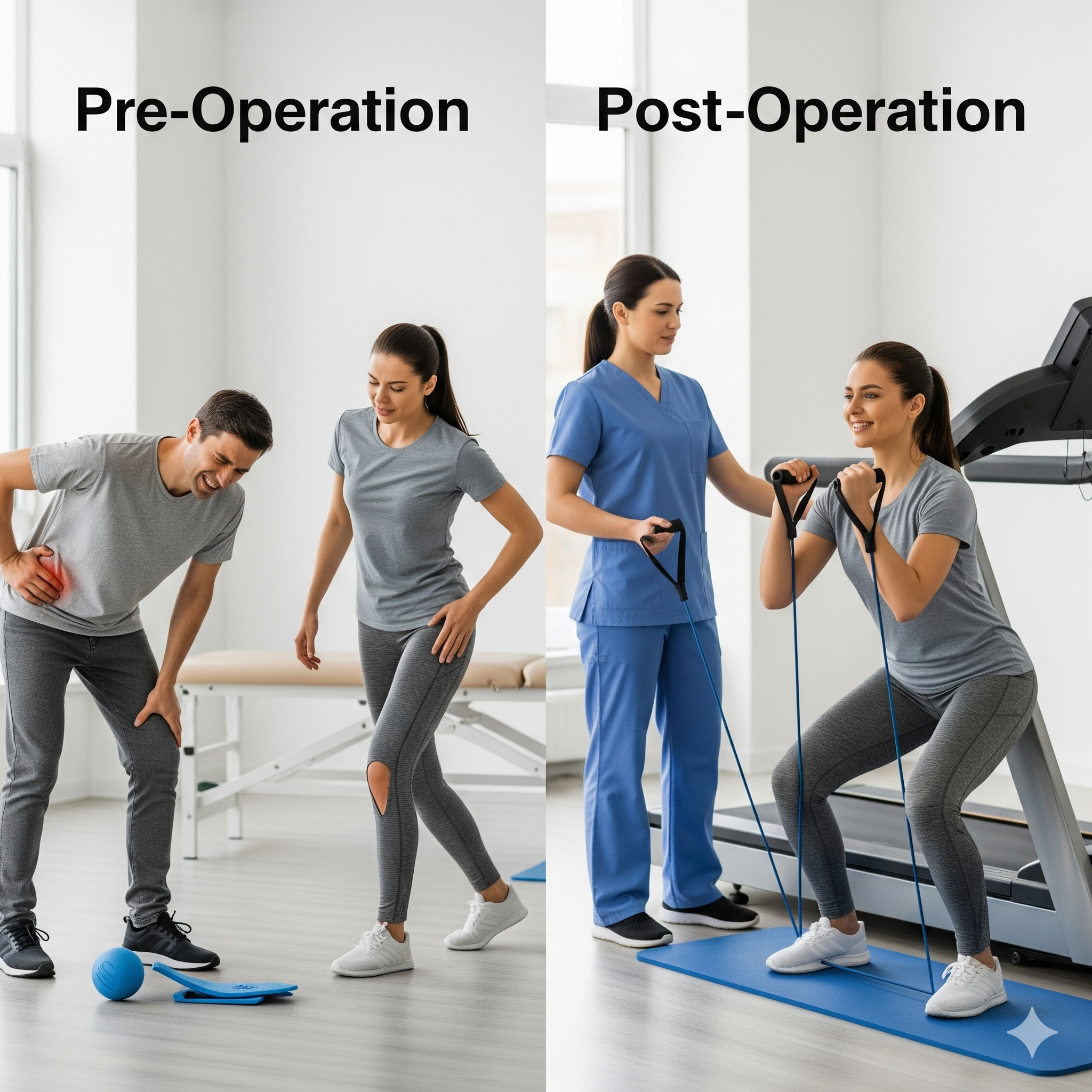 Pre and post operative physiotherapy in Noida