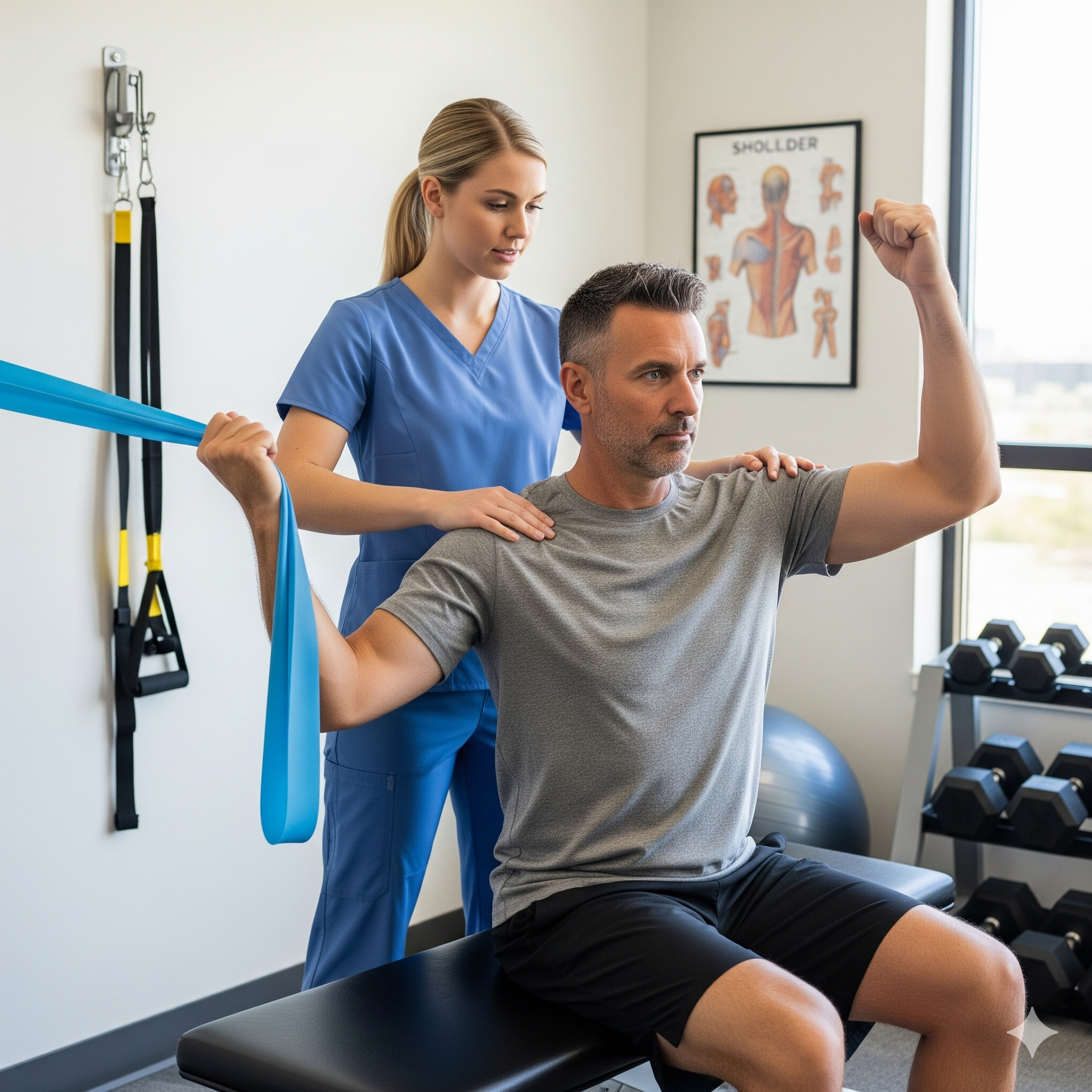 Shoulder pain physiotherapy in Noida